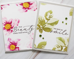 Altenew Beauty Within Simple Coloring Stencil