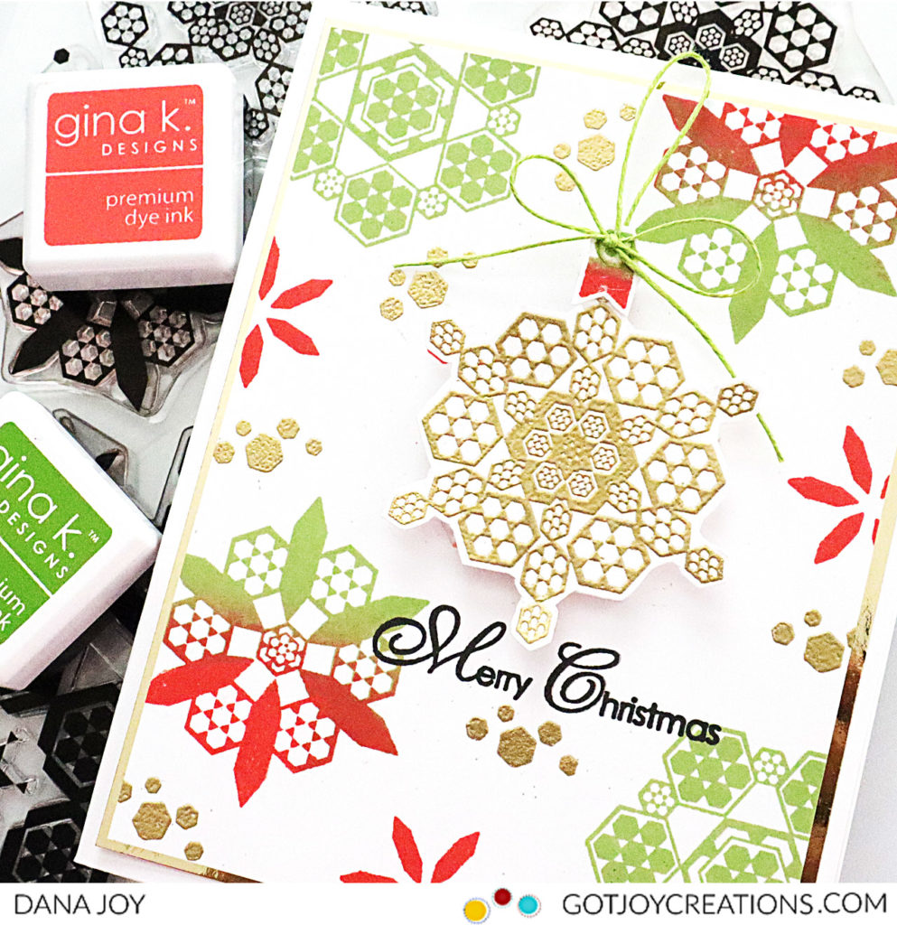 Gina K Designs Holiday Hexagons and Sentimental Holiday