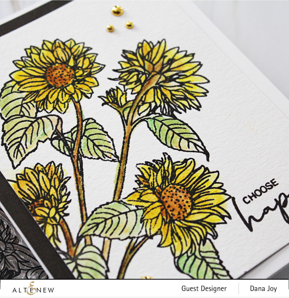 Altenew Paint-A-Flower Sunflower