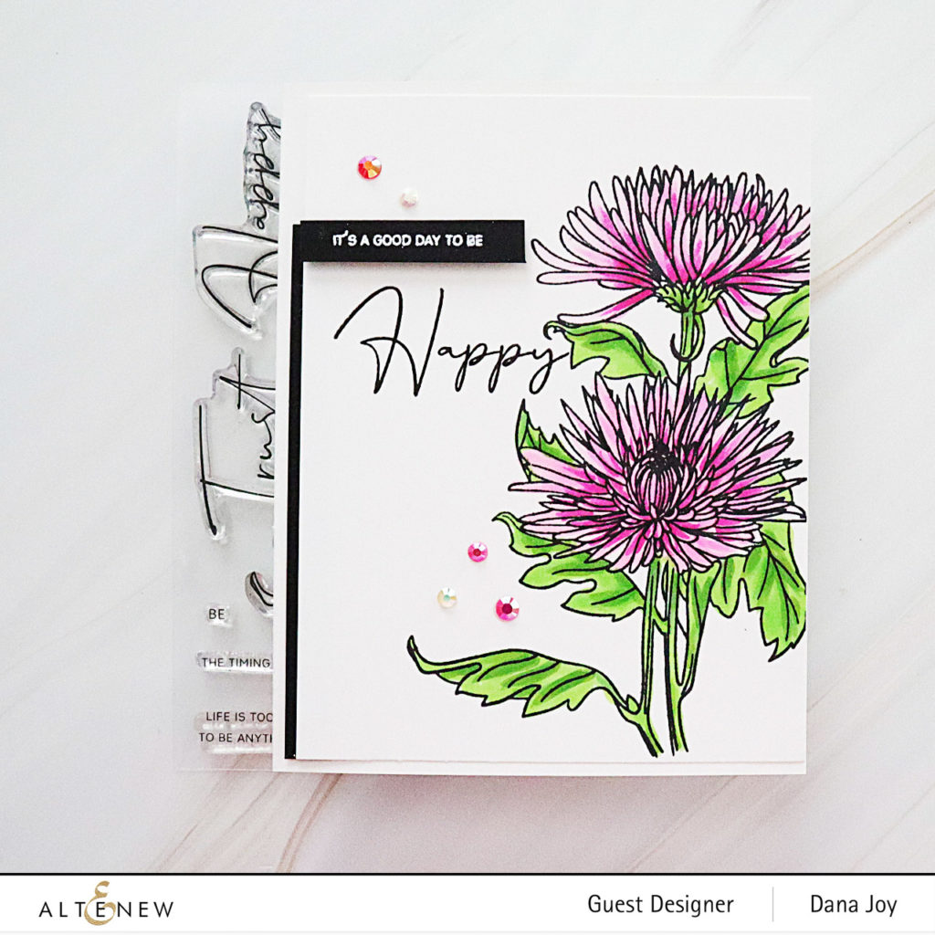 Altenew Paint A Flower Spider Mum