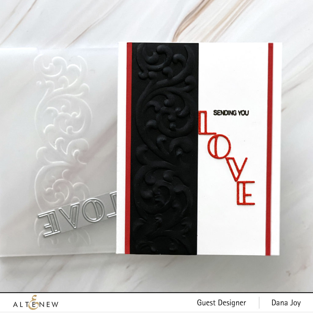 Holiday Cards with 3D Embossing Folders - Nicki Hearts Cards