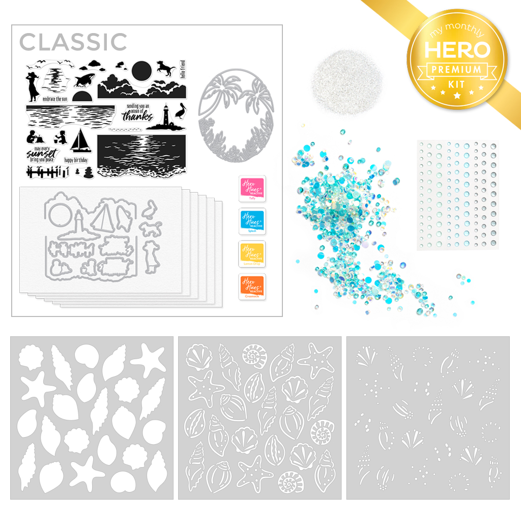 Hero Arts My Monthly Hero June 2023 Premium Kit