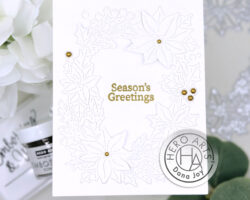 All White Holiday Cards