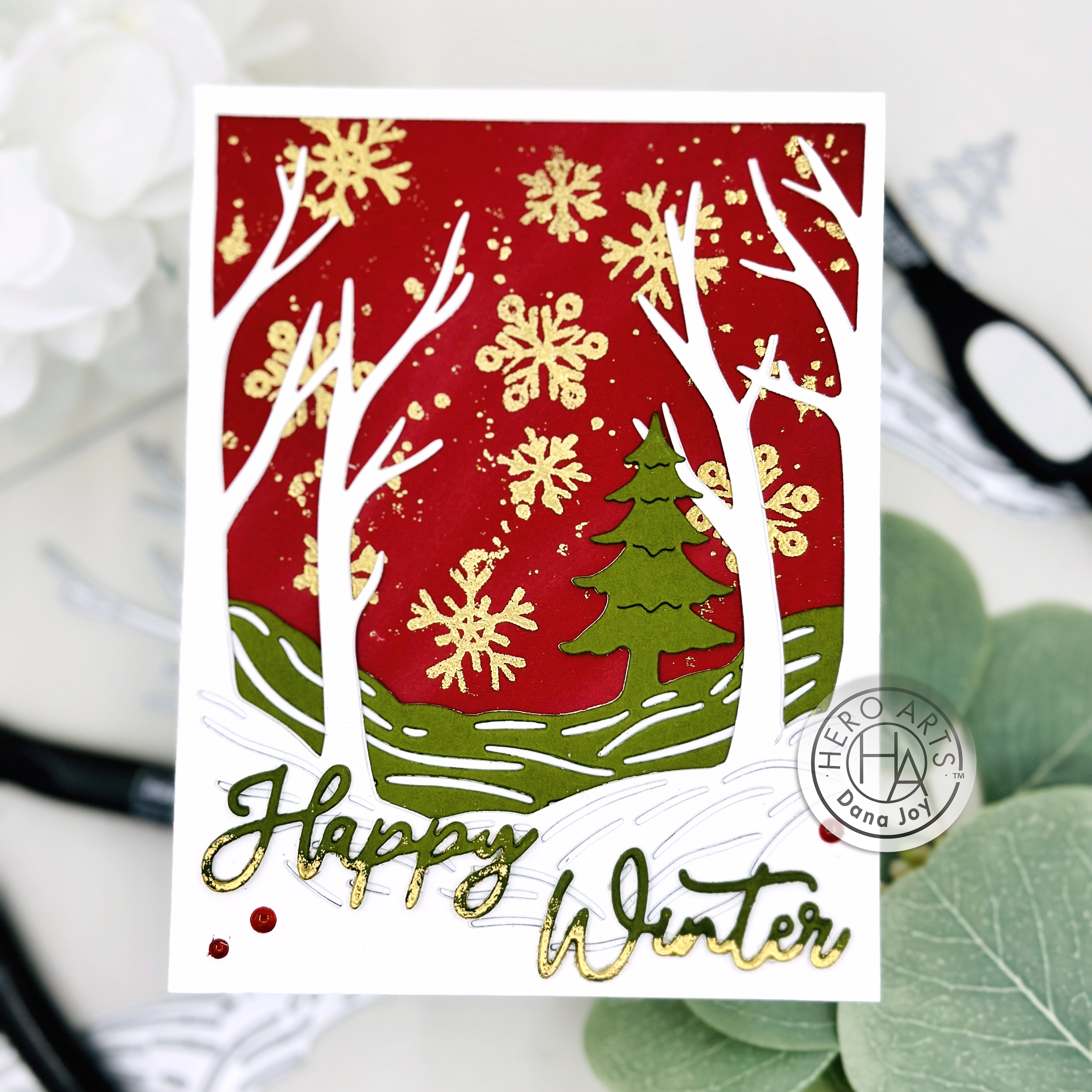 Hero Arts - Color Layering Stencils - O Christmas Tree